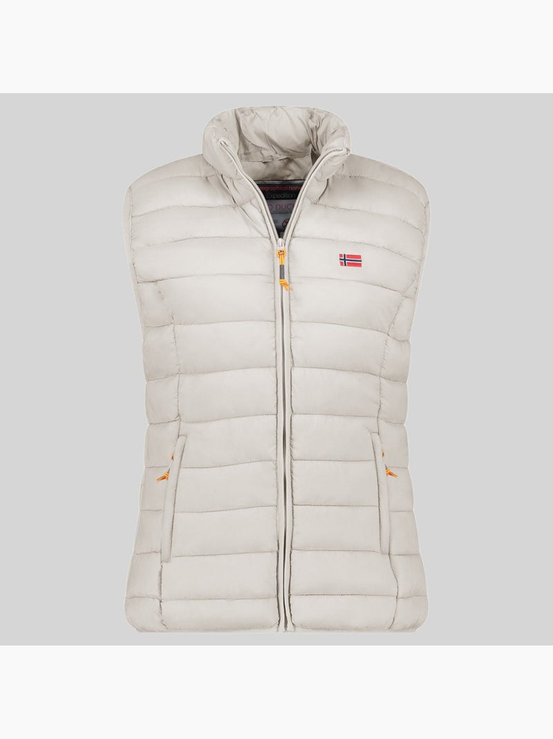 Casaco acolchoado vatikolor – geographical norway Cinza claro - Kiabi