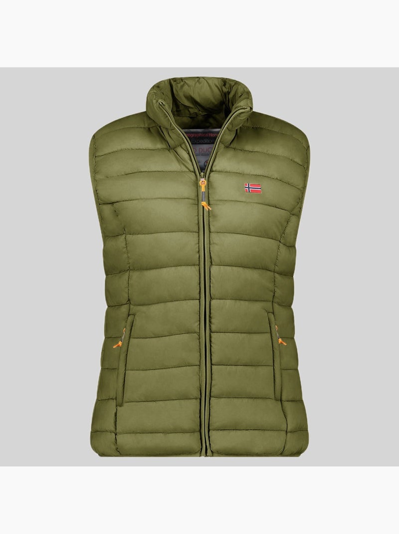 Casaco acolchoado vatikolor – geographical norway Verde oliva - Kiabi