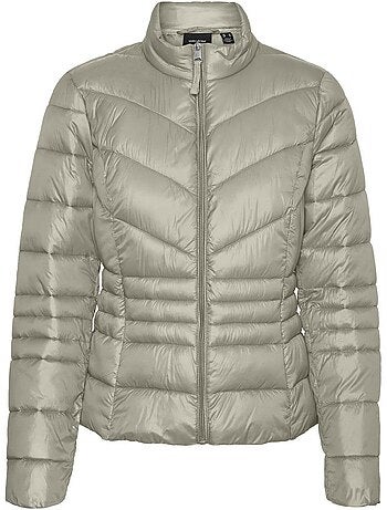 Casaco Acolchoado Verde Claro Vero Moda Sorayasiv para Mulher