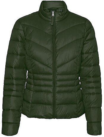 Casaco Acolchoado Verde Claro Vero Moda Sorayasiv para Mulher