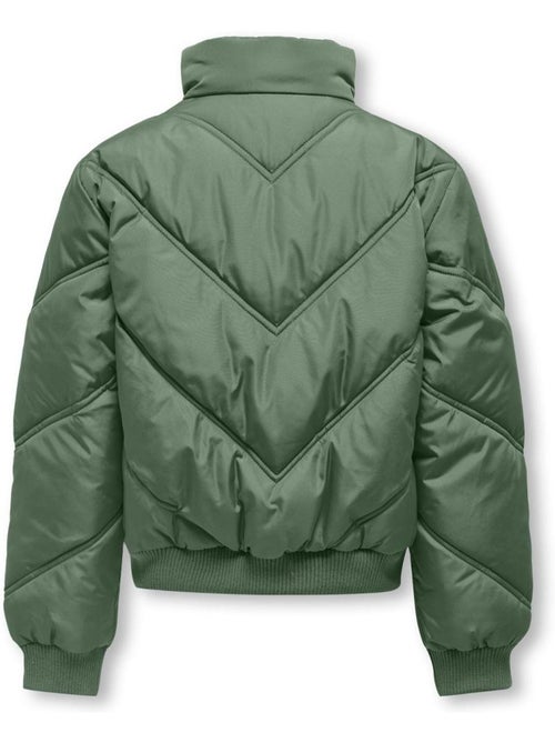 Casaco Acolchoado Verde para Menina Kids ONLY Kogtamara - Kiabi Casaco Acolchoado Verde para Menina Kids ONLY Kogtamara - Kiabi