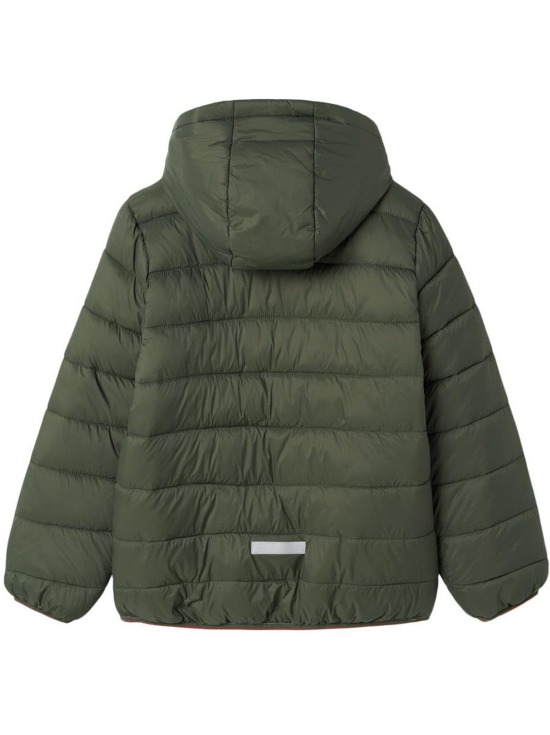 Casaco Acolchoado Verde para Menino Name it Monay Verde - Kiabi