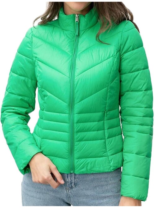 Casaco Acolchoado Verde Vero Moda Soraya para Mulher - Kiabi Casaco Acolchoado Verde Vero Moda Soraya para Mulher - Kiabi