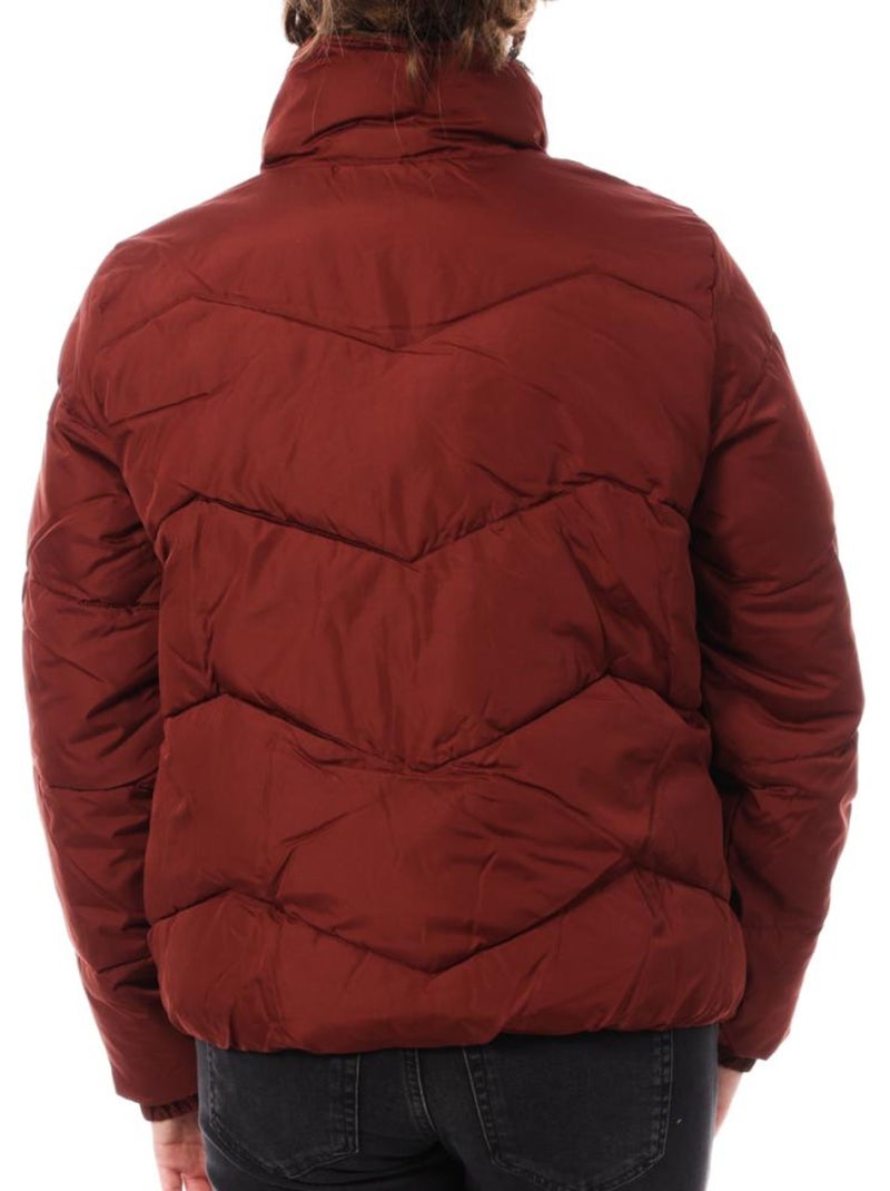 Casaco Acolchoado Vermelho Feminino Vero Moda Ligario Vermelho - Kiabi