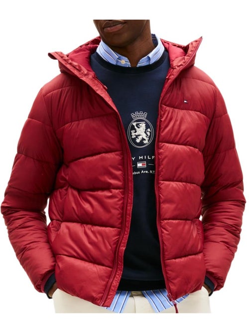 Casaco acolchoado vermelho tommy hilfiger para homem - Kiabi Casaco acolchoado vermelho tommy hilfiger para homem - Kiabi