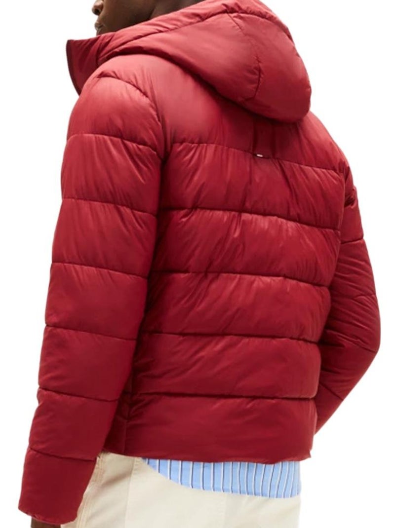 Casaco Acolchoado Vermelho Tommy Hilfiger para Homem Vermelho - Kiabi
