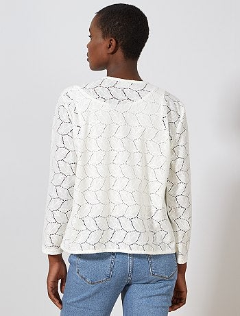 Casaco ajurado 'JDY' - Kiabi