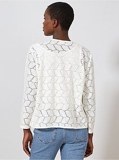 Casaco ajurado 'JDY' - Kiabi