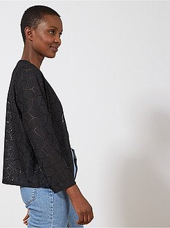 Casaco ajurado 'JDY' - Kiabi