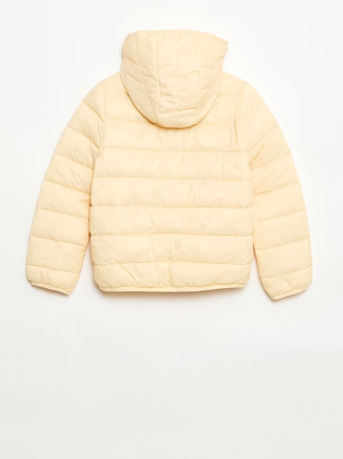 Casaco almofadado leve com capuz - Kiabi