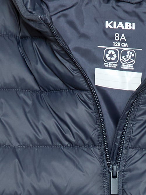 Casaco almofadado leve com capuz - Kiabi