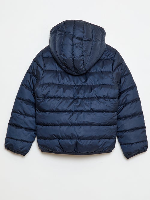 Casaco almofadado leve com capuz - Kiabi