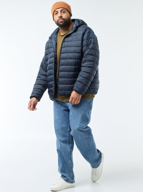 Casaco almofadado leve com capuz - Kiabi