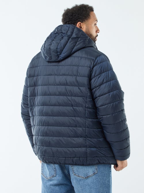 Casaco almofadado leve com capuz - Kiabi