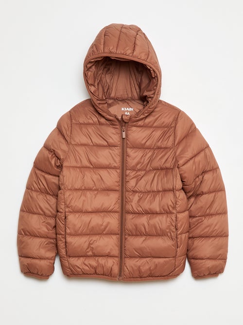 Casaco almofadado leve com capuz - Kiabi