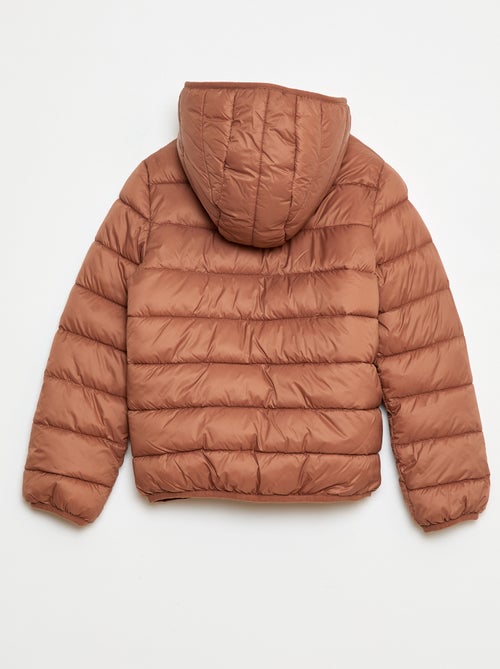 Casaco almofadado leve com capuz - Kiabi