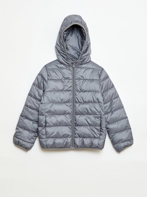 Casaco almofadado leve com capuz - Kiabi