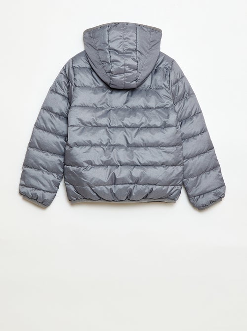 Casaco almofadado leve com capuz - Kiabi
