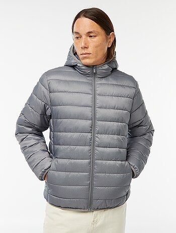 Casaco Acolchoado Leve com Capuz