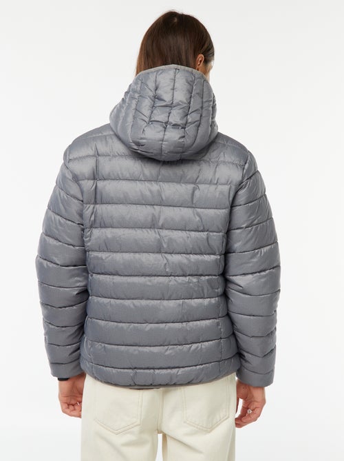 Casaco almofadado leve com capuz - Kiabi