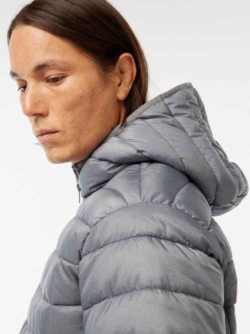 Casaco almofadado leve com capuz - Kiabi