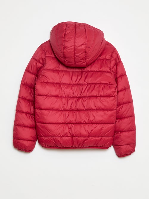 Casaco almofadado leve com capuz - Kiabi Casaco almofadado leve com capuz - Kiabi