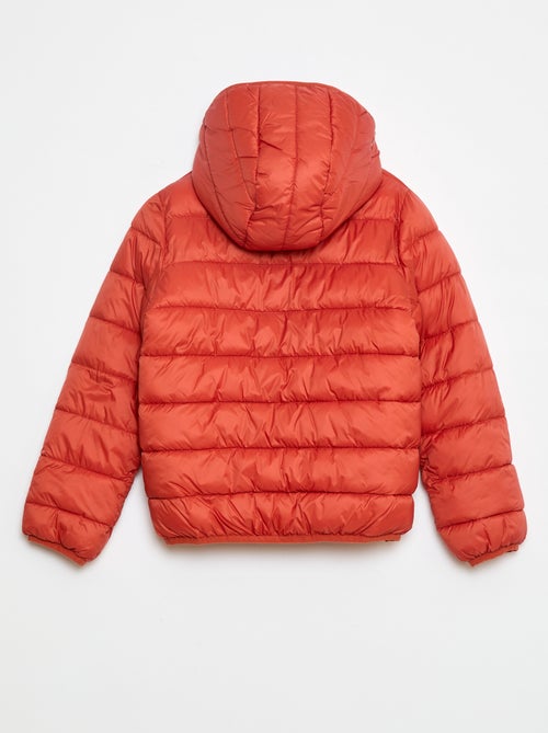 Casaco almofadado leve com capuz - Kiabi