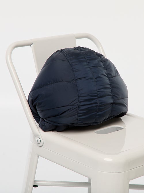 Casaco almofadado leve com capuz liso - Kiabi