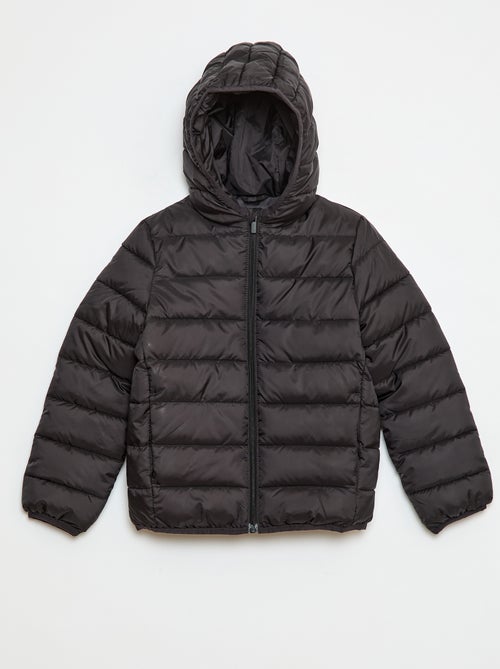 Casaco almofadado leve com capuz - Kiabi