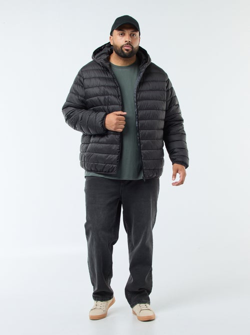 Casaco almofadado leve com capuz - Kiabi