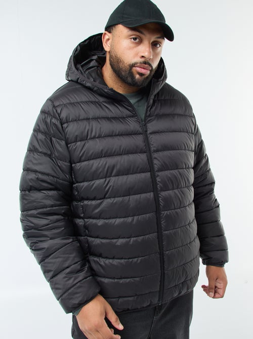 Casaco almofadado leve com capuz - Kiabi