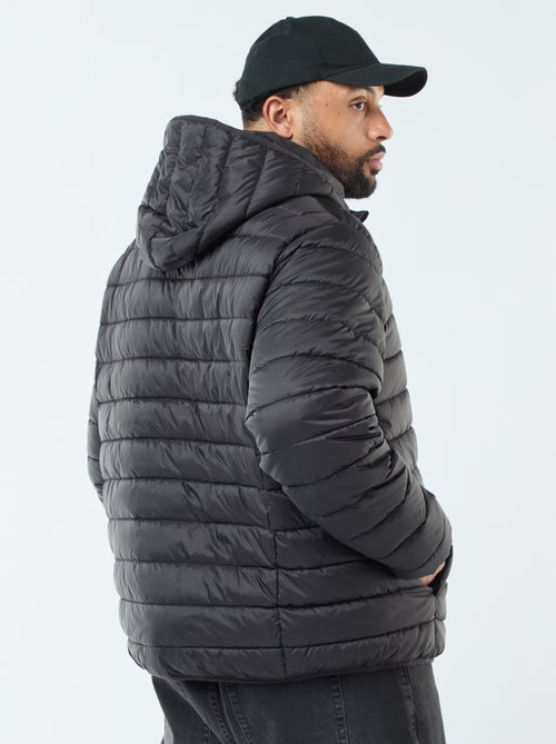 Casaco almofadado leve com capuz - Kiabi