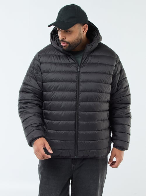 Casaco almofadado leve com capuz - Kiabi