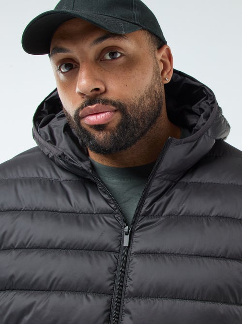 Casaco almofadado leve com capuz - Kiabi