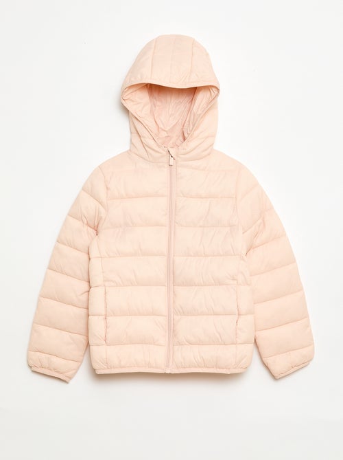Casaco almofadado leve com capuz - Kiabi