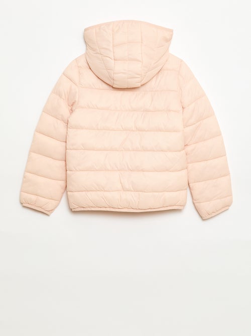 Casaco almofadado leve com capuz - Kiabi