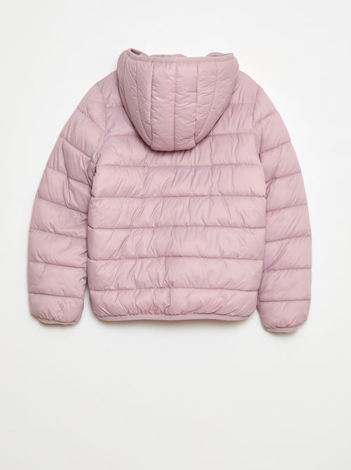 Casaco almofadado leve com capuz - Kiabi