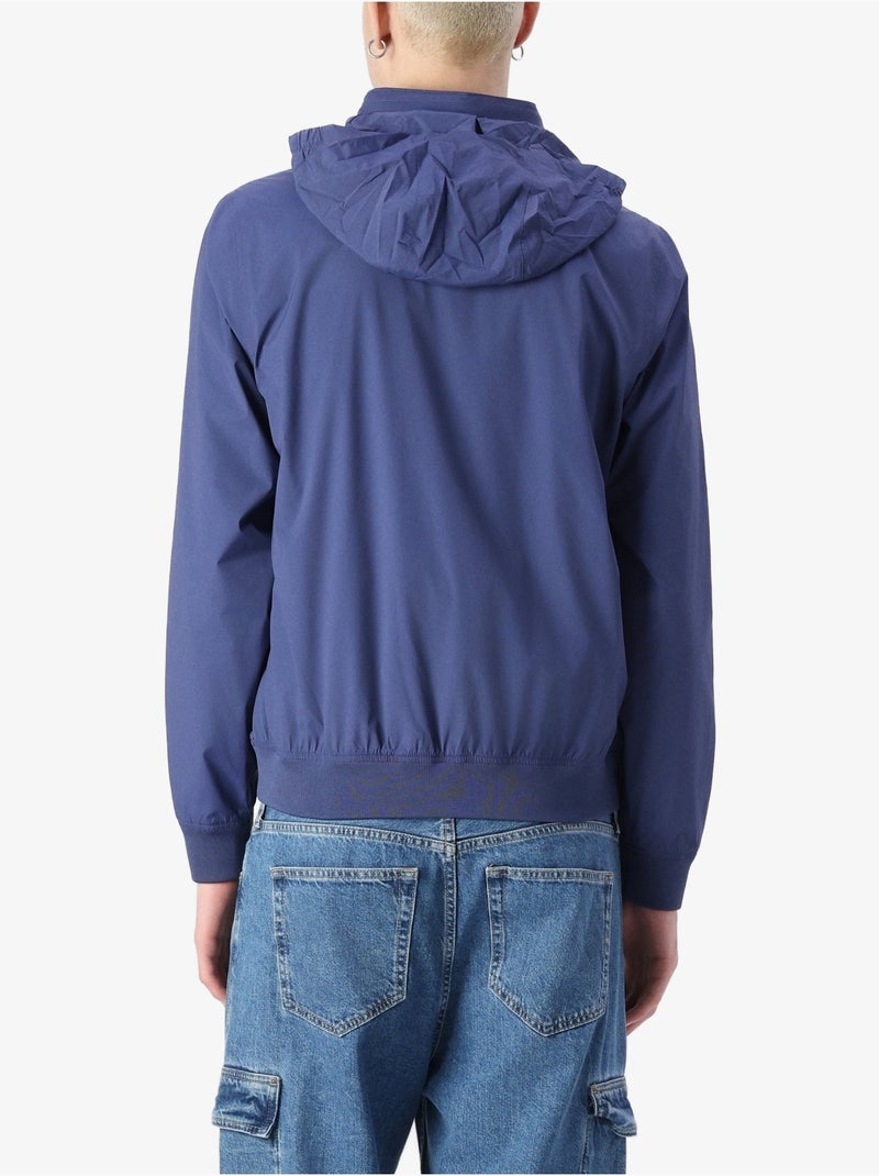 Casaco Amaury em nylon elástico - K-Way Azul - Kiabi