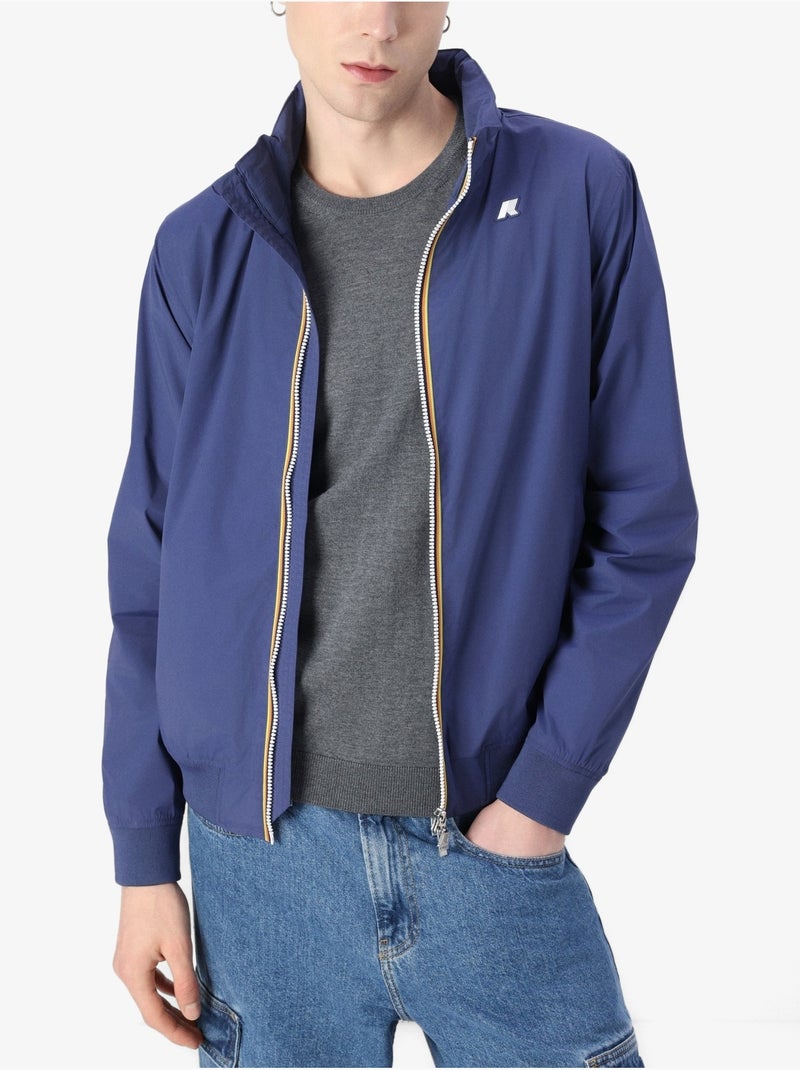 Casaco Amaury em nylon elástico - K-Way Azul - Kiabi