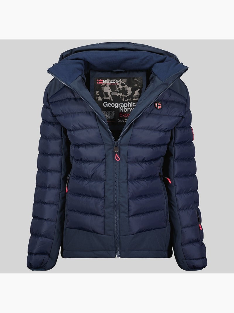 Casaco aurelien – geographical norway Azul-marinho - Kiabi