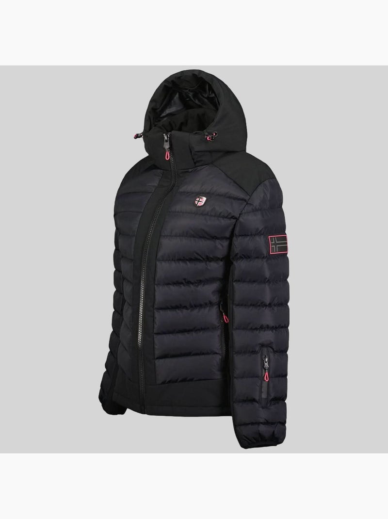 Casaco aurelien – geographical norway Preto - Kiabi