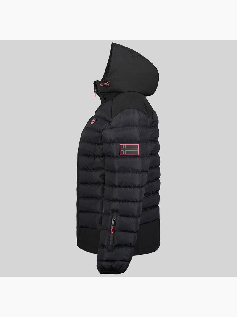 Casaco aurelien – geographical norway Preto - Kiabi