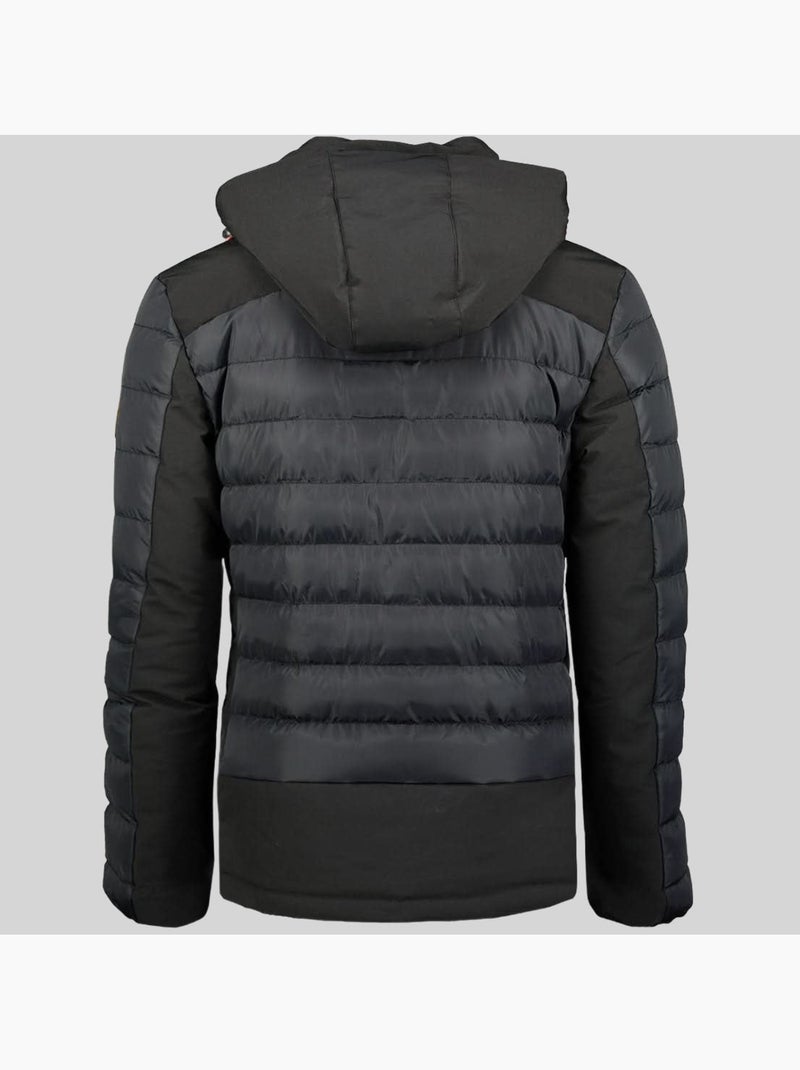 Casaco aurelien – geographical norway Preto - Kiabi
