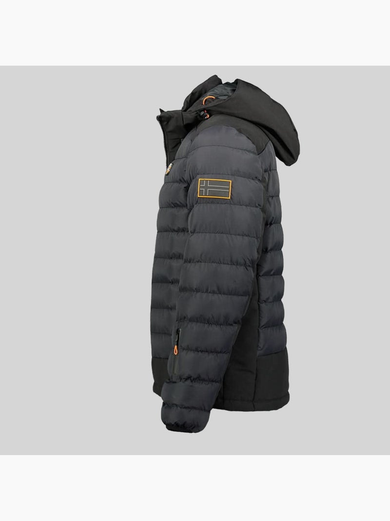 Casaco aurelien – geographical norway Preto - Kiabi