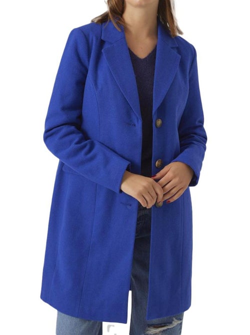 Casaco Azul Feminino Vero Moda Cindy - Kiabi Casaco Azul Feminino Vero Moda Cindy - Kiabi