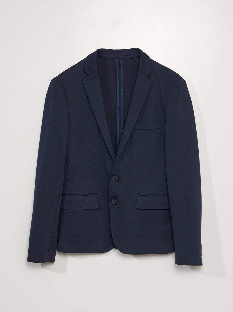 Casaco blazer - coleção fácil de vestir AZUL - Kiabi