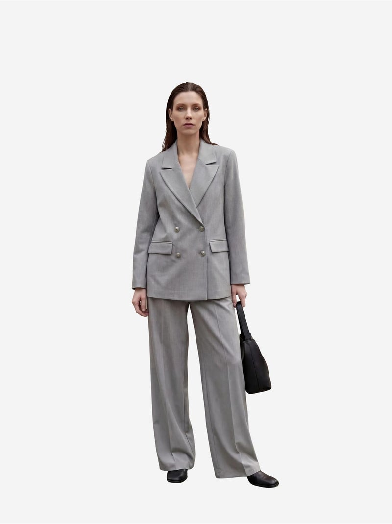 Casaco blazer mulher com botões my fashion Cinza - Kiabi