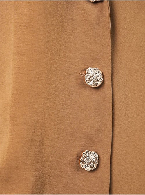 Casaco blazer oversize com fecho de botões bdart - Kiabi Casaco blazer oversize com fecho de botões bdart - Kiabi
