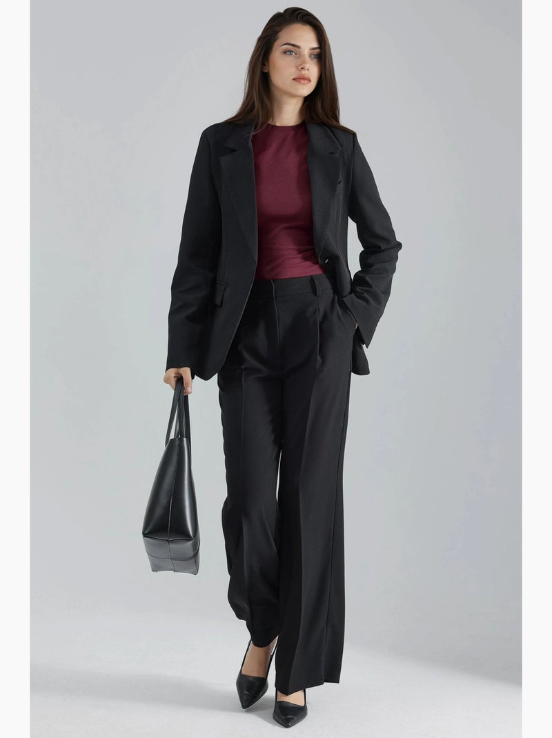 Casaco blazer slim fit hiccup Preto - Kiabi