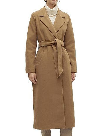 Casaco Camel Feminino Vero Moda Fortuneaya